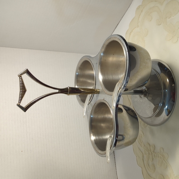 Dining Vintage Condiment Caddy With The Serving Spoons Poshmark